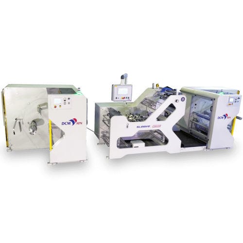 Machine de soudure de manchons rétractables modulaire - SLEEVE EVO - DCM ATN - en PET / en PVC / en OPS