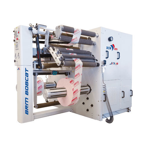 Enrouleuse/bobineuse d'inspection - BOBCAT BRM - DCM ATN - aluminium / pour carton / pour papier