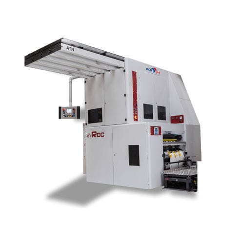 Machine de découpe rotative - E-RDC - DCM ATN - à l'emporte pièce / pour papier / pour carton
