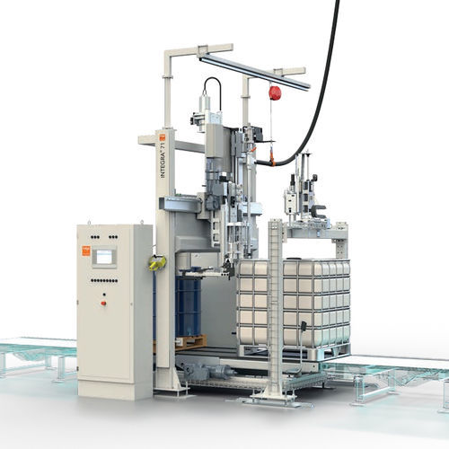 Remplisseuse robotisée - INTEGRA® 71 - Feige Filling - totalement automatique / de fûts sur palette / IBC