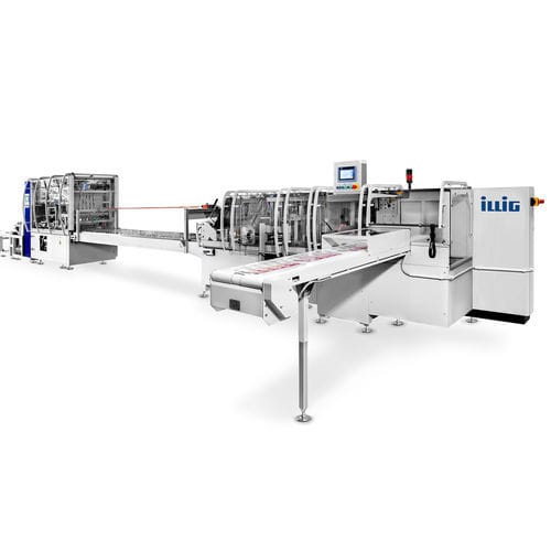 Machine d'emballage avec scellage - HSA 50d - ILLIG Maschinenbau GmbH & Co. KG - automatique / servocommandée / sous blister