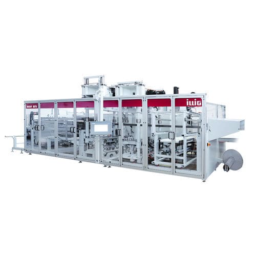 Thermoformeuse alimentée par rouleau - RDF 85 - ILLIG Maschinenbau GmbH & Co. KG - pour la production de gobelets / automatique
