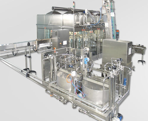 Remplisseuse automatique - AssetClean™ 49 synchrobloc series - INDEX-6 - pour bouteilles en verre / pour liquide / pour produits laitiers
