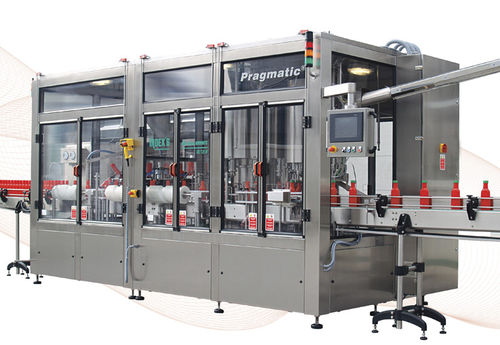 Remplisseuse boucheuse pour liquides - Pragmatic® 49 series - INDEX-6 - pour aliments / automatique
