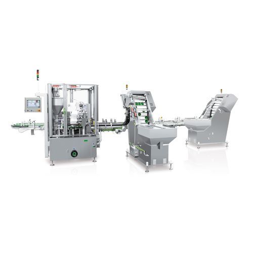 Remplisseuse boucheuse rotative - MV545 - Marchesini Group - pour liquides / pour produits cosmétiques / pour crème