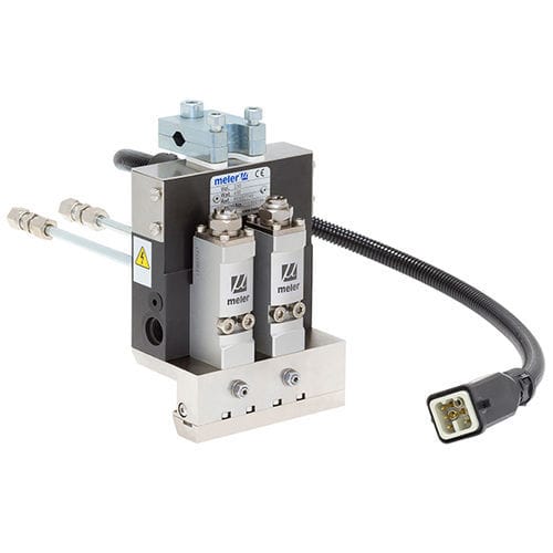 Tête d'application de colle thermofusible - Focke Meler Gluing Solutions, S.A - pour étiquetage