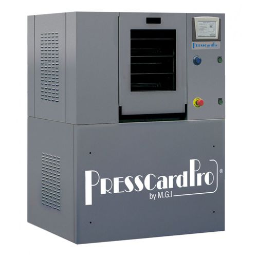 Presse hydraulique - PressCard Pro - MGI Digital Graphic Technology - de laminage / pour matières plastiques / compacte