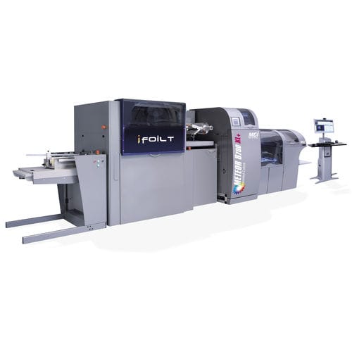 Presse offset feuille à feuille - Meteor 8700 XL+ - MGI Digital Graphic Technology - pour papier / pour plastique