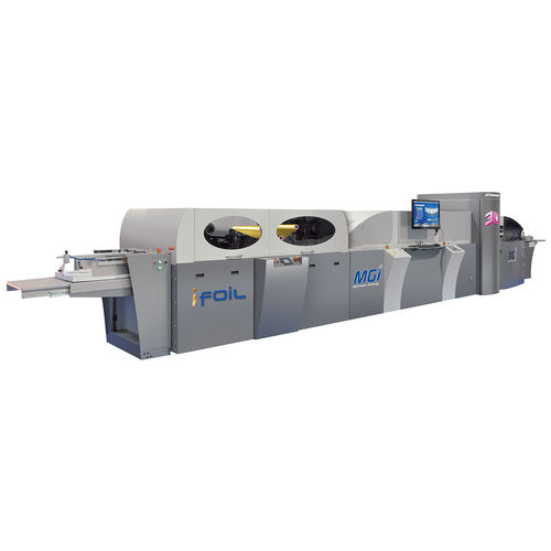 Machine de dorure à chaud - iFOIL - MGI Digital Graphic Technology