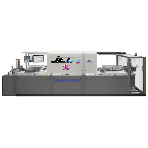 Machine d'impression à jet d'encre DOD - JETcard 3D - MGI Digital Graphic Technology - pour papier / pour matières plastiques / à 4 couleurs
