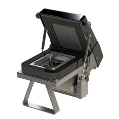 Operculeuse linéaire - CELOTOP 145 - ORA - semi-automatique / pour l'industrie agroalimentaire