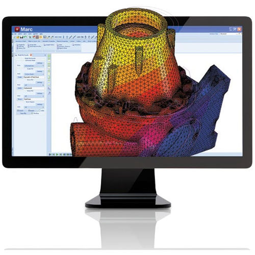 Logiciel de simulation non-linéaire - MARC&reg; - MSC SOFTWARE - HEXAGON MANUFACTURING INTELLIGENCE - d'analyse / d'analyse de performance / de simulation de procédés