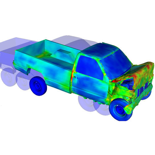 Logiciel d'analyse de structure - DYTRAN - MSC SOFTWARE - HEXAGON MANUFACTURING INTELLIGENCE - de simulation de mécanique des fluides / de modélisation / de conception