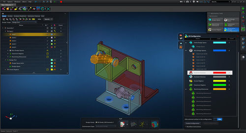 Logiciel de conception - Apex Generative Design - MSC SOFTWARE - HEXAGON MANUFACTURING INTELLIGENCE - de CFAO / industriel / de machine