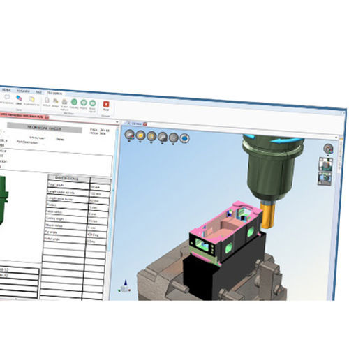 Module logiciel de simulation - NCSIMUL NCdoc - MSC SOFTWARE - HEXAGON MANUFACTURING INTELLIGENCE - de visualisation / de génération de données et de graphiques d'outillage / de programmation d'usinage