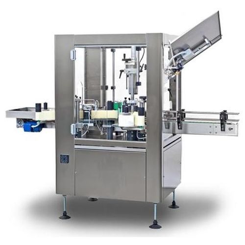 Machine d'étiquetage automatique - METCAP - PMR System Group - pour bouteilles / pour l'industrie alimentaire et de la boisson / avec systeme de sertissage