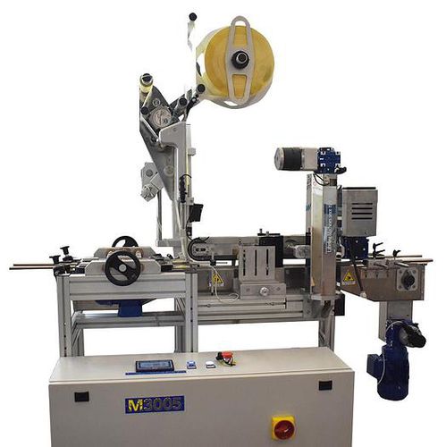 Étiqueteuse automatique - M3005A EXTRA - PMR System Group - pour caisses / pour savon / pour applications cosmétiques