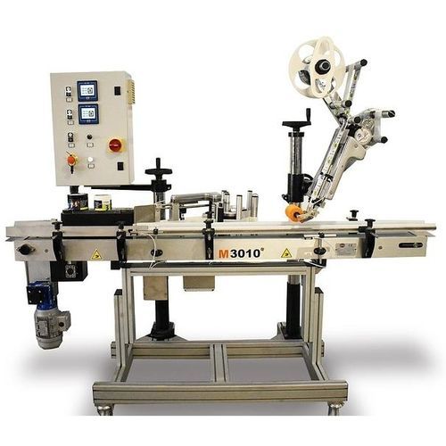 Machine d'étiquetage automatique - M3010TC - PMR System Group - de pot / pour applications sur le dessus / wrap-around