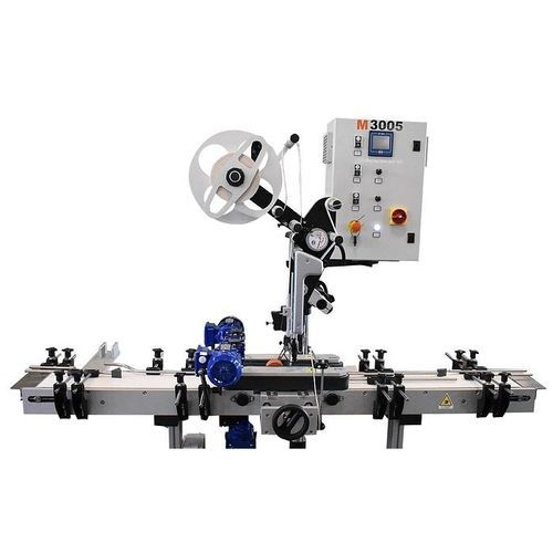 Système d'étiquetage automatique - M3005V PLUS - PMR System Group - pour caisses / pour barquettes / pour l'industrie alimentaire et de la boisson