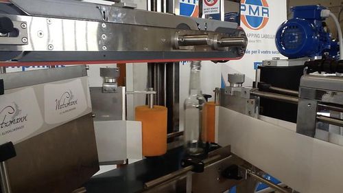 Machine d'étiquetage automatique - M3015FB - PMR System Group - pour bouteilles / pour l'industrie alimentaire et de la boisson / 2 étiquettes