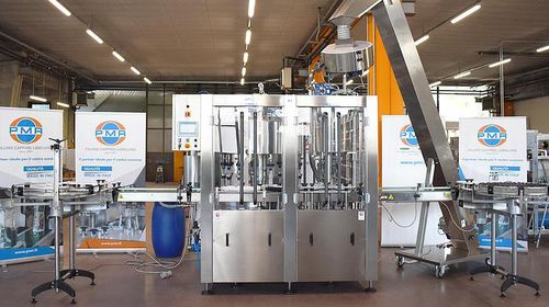 Remplisseuse capsuleuse automatique - MFC - PMR System Group - pour liquides / monobloc