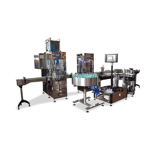 Remplisseuse / boucheuse / étiqueteuse rotative - RTE2U - PMR System Group - en ligne / pour produits cosmétiques / pour parfums