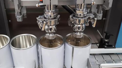 Remplisseuse boucheuse pour peintures et revêtements - RT2U - PMR System Group - volumétrique / pneumatique / à pression