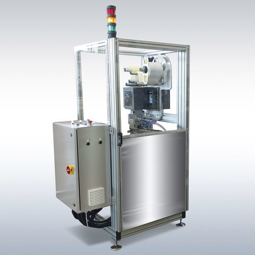 Étiqueteuse pour applications d'impression et de pose d'étiquettes - PRINT AND APPLY - PMR System Group - automatique / de cartons / de palettes