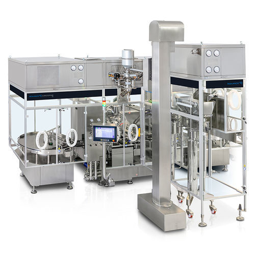 Remplisseuse automatique - MICRO series - Romaco Group - d'ampoules / pour produits pulvérulents / pour l'industrie pharmaceutique