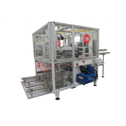 Machine de formage de barquettes - TF 80L - Sacmi Packaging - à deux têtes / de boîtes / verticale
