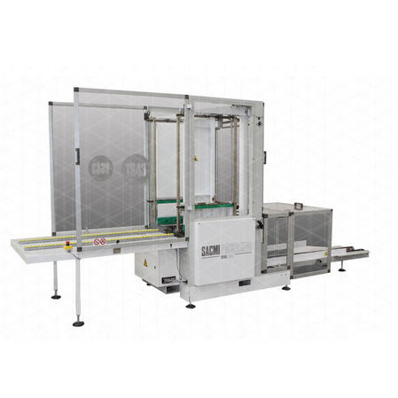 Empileur de barquettes - TS 43 - Sacmi Packaging - de bandes transporteuses / automatique / pour applications autonomes