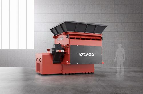 Déchiqueteur primaire - S5.20 lift-up - WEIMA Maschinenbau GmbH - à 1 arbre / de disque dur / pour carton