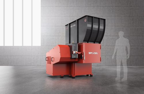 Déchiqueteur primaire - WLK 800 - WEIMA Maschinenbau GmbH - à 1 arbre / pour carton / pour déchêts en matières plastiques