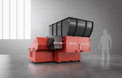 Déchiqueteur primaire - WLK 1500 - WEIMA Maschinenbau GmbH - à 1 arbre / pour support de données / de copeaux