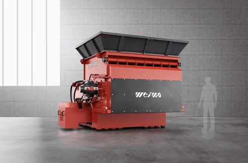 Déchiqueteur primaire - S7.30 lift-up - WEIMA Maschinenbau GmbH - à 1 arbre / de copeaux / pour carton