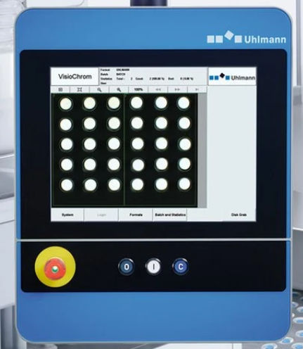 Système d'inspection CCD - VisioChrom series - Uhlmann Pac-Systeme GmbH & Co. KG - CMOS / statique / automatique
