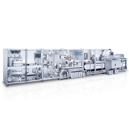 Encartonneuse horizontale - BEC 500 - Uhlmann Pac-Systeme GmbH & Co. KG - pour l'industrie pharmaceutique / pour blister