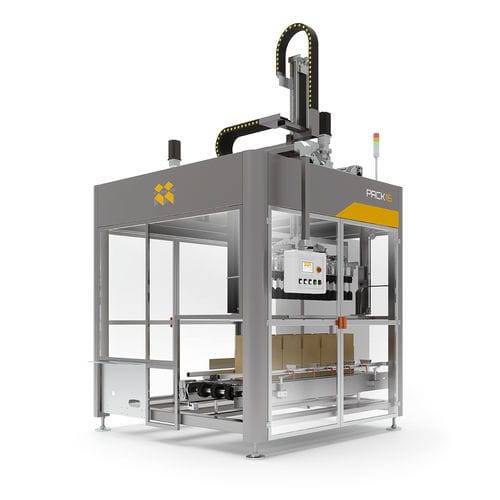 Encaisseuse verticale - PACK 16 - TMG Impianti S.p.a. - automatique / pour bouteilles en verre / pour bouteilles en plastiques