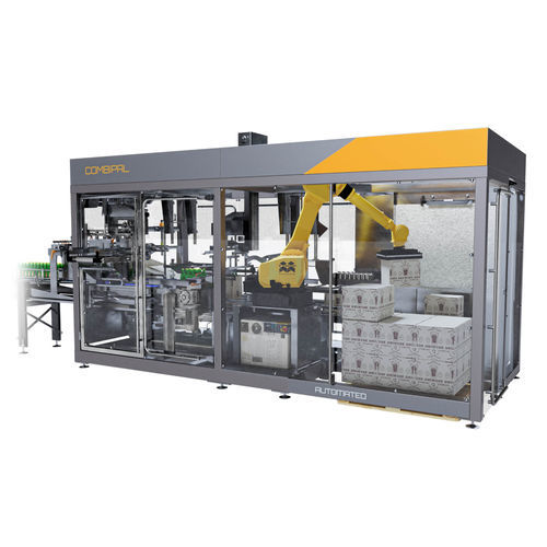 Formeuse-encaisseuse-fermeuse de cartons automatique - COMBIPAL - TMG Impianti S.p.a. - pour l'agroalimentaire / pour l'industrie pharmaceutique