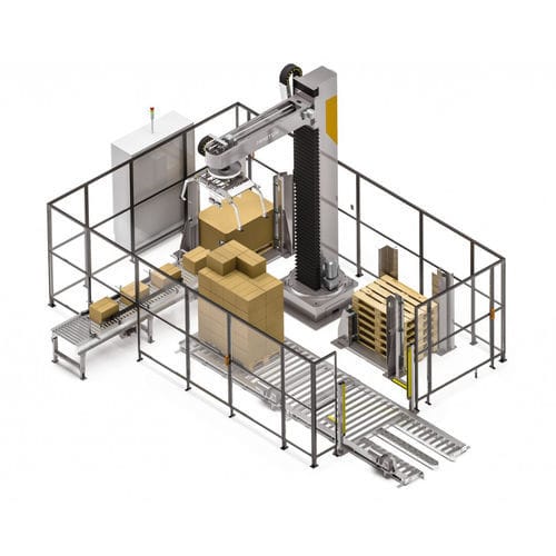 Palettiseur robotisé - MASTER 500 - TMG Impianti S.p.a. - couche par couche / de barquettes / de cartons