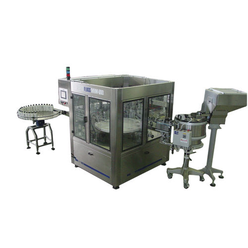 Remplisseuse capsuleuse automatique - Monoblocchi riempimento e tappatura multiformato MRM 900 V3 - SEVEN FLUSS S.r.l.