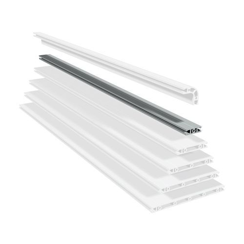 Profilé en aluminium - Panel profiles PP 50 - PP 250 - isel Germany - en aluminium anodisé / rainuré / plat