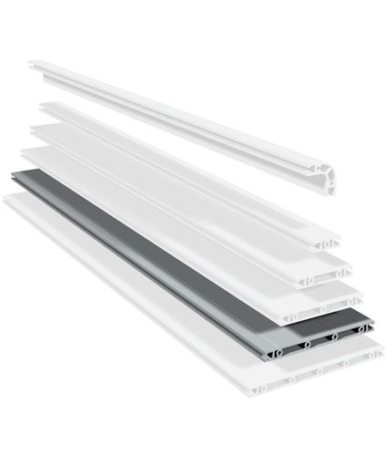 Profilé en aluminium - Panel profiles PP 50 - PP 250 - isel Germany - rainuré / plat / rectangulaire
