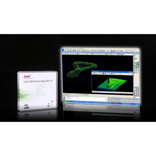 Logiciel de simulation - isy CAM 2.8 - isel Germany - de commande / de CAO / de CFAO