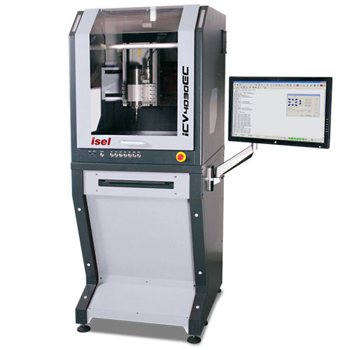 Fraiseuse CNC 3 axes - iCV 4030EC - isel Germany - verticale / de découpe / de perçage