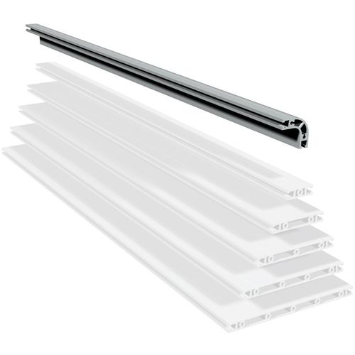 Profilé en aluminium - Panel profiles PP 50 - PP 250 - isel Germany - rainuré / de cadre