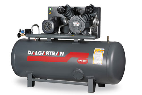 Compresseur à piston - DKC500 - DALGAKIRAN KOMPRESOR - d'air / à moteur électrique / stationnaire