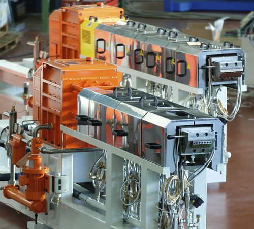 Extrudeuse bivis corotative - MCM - ICMA San Giorgio