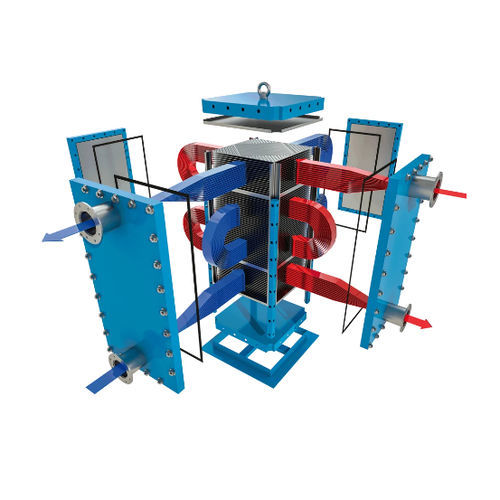 Échangeur de chaleur à plaques soudées - NOVUSBLOC®  - Tranter - liquide / liquide / compact