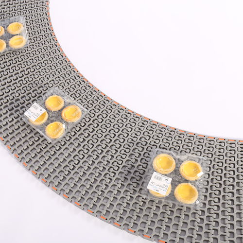Bande de convoyeur modulaire - HS-300B /45mm picth - Huanan Xinhai (Shenzhen) Technology Co.,Ltd. - courbe / en POM / en PP